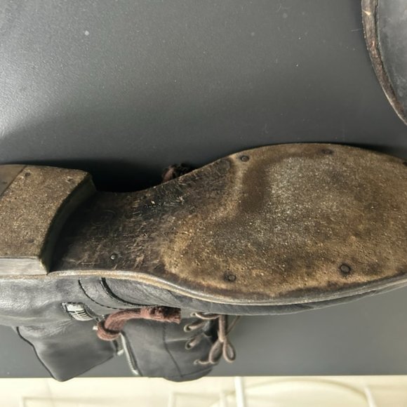 ALL SAINTS Leather Boots Size 11.5 (Used) - Picture 12 of 13